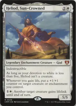 Heliod, Sun-Crowned M Commander Masters 29 NM MTG - Image 1