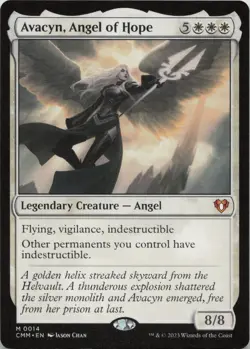 Avacyn, Angel of Hope M Commander Masters 14 NM MTG - Image 1