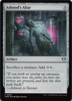Ashnod's Altar U Commander Masters 368 NM MTG - Image 1