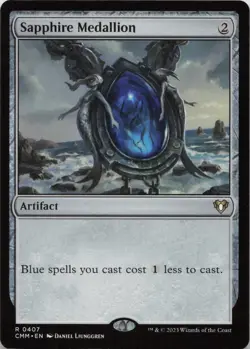 Sapphire Medallion R Commander Masters 407 NM MTG - Image 1