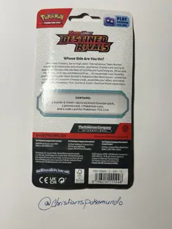 Pokemon TCG: Scarlet & Violet - Destined Rivals Checklane Blister - Zarude - Image 2