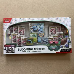 Pokemon TCG Scarlet & Violet 151 Blooming Waters Premium Collection New Sealed - Image 1