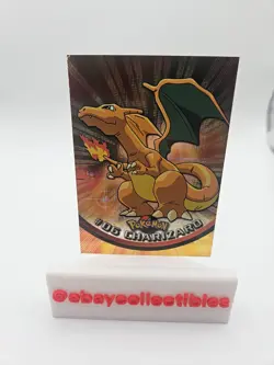 Charizard #6 - Foil - 1999 Topps Pokemon TV Black Logo - Image 1