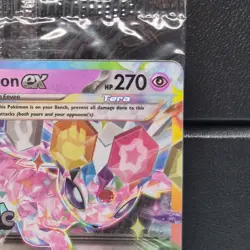 Espeon Ex 034/131 Prismatic Evolutions Stamped Promo Pokemon Surprise Box Sealed - Image 4