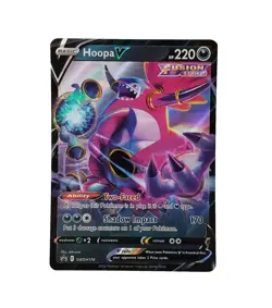 Pokemon Hoopa V SWSH176 Black Star Promo Fusion Strike - Image 1