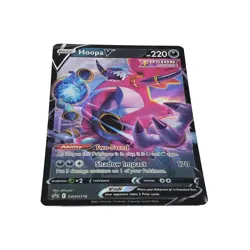 Pokemon Hoopa V SWSH176 Black Star Promo Fusion Strike - Image 2