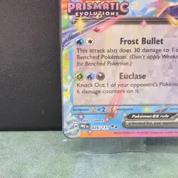 Glaceon Ex 026/131 Prismatic Evolution Stamped Promo Pokemon Surprise Box Sealed - Image 5
