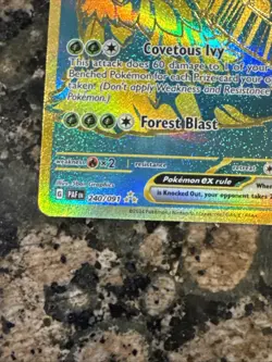 2024 Pokemon Paldean Fates #240/091 Wo-Chien EX Hyper Rare NM-MT - Image 2
