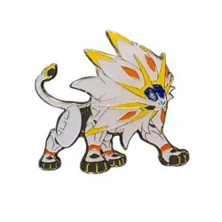 Pokemon Solgaleo 1.5” Enamel Pin Official 2016 Collectors Edition Series Figure - Image 1