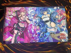 Yugioh Evil Twin Ki-sikil & Lil-la Playmat YCSJ 2023 Tokyo New From Japan F/S - Image 1