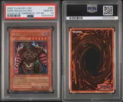 Dark Ruler Ha Des [1st Edition] LOD-001 YuGiOh Legacy of Darkness - PSA 10 - Image 3