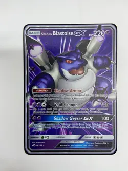 Gold Metal Shadow Blastoise Pokemon Card-Collectible Gift Display！ - Image 3