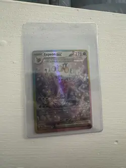 Espeon EX 155/131 Prismatic Evolutions Holo Card English, SIR, Pokemon - Image 2