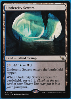 Undercity Sewers Murders at Karlov Manor PLD Land Rare CARD (505401) ABUGames - Image 1