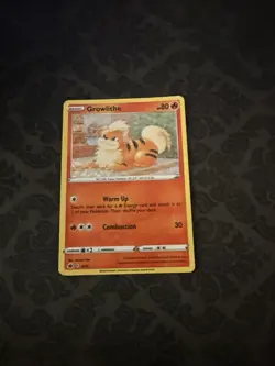 Growlithe 4/15 2022 Happy Meal Confetti Holo Promo Pokemon Card - Image 1