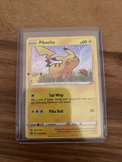 Pokemon Pikachu Holo General Mills Promo Card SWSH039 25th Anniversary MINT - Image 1