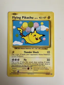 Flying Pikachu 110/108 Evolutions Secret Rare Pokemon Card - Image 2