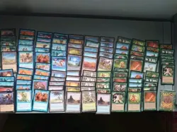 107 Mirage. MTG Cards Only Lot Old Vintage.SEPMIR1 Many Basic Lands. A Booklet - Image 1