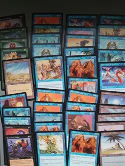 107 Mirage. MTG Cards Only Lot Old Vintage.SEPMIR1 Many Basic Lands. A Booklet - Image 3