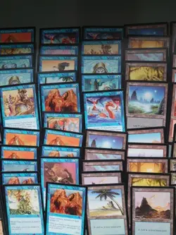 107 Mirage. MTG Cards Only Lot Old Vintage.SEPMIR1 Many Basic Lands. A Booklet - Image 4