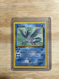 Pokemon Card - Articuno - WOTC - 1st Edition - 17/62 - Fossil - LP - NON-HOLO - Image 1