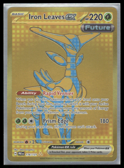 Pokemon Card - Prismatic Evolutions EN - 176/131 - Iron Leaves ex - Hyper Rare - Image 1