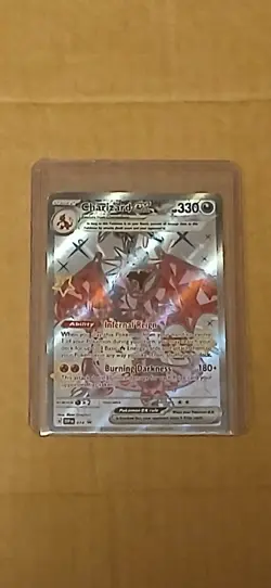 Charizard EX Obsidian Flames 215/197 Promo Card Excellent Condition - Image 1
