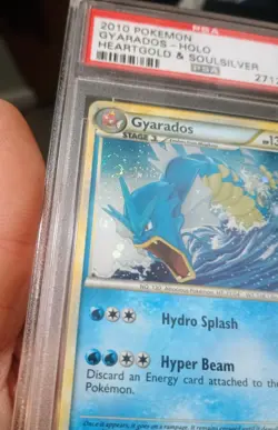 PSA 9 MINT Gyarados 2010 HeartGold & SoulSilver 4/123 Holo Pokemon Card - Image 3