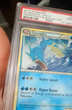 PSA 9 MINT Gyarados 2010 HeartGold & SoulSilver 4/123 Holo Pokemon Card - Image 4