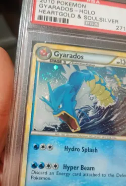 PSA 9 MINT Gyarados 2010 HeartGold & SoulSilver 4/123 Holo Pokemon Card - Image 5