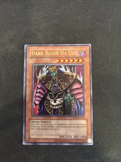 Dark Ruler Ha des RP02-EN052 Retro Pack 2 Unlimited- Card Back Error - Image 1