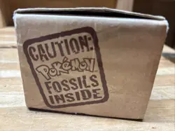 1999 Vintage Pokemon Card Fossil Cardbox Card Box Wizards Of The Coast (Empty) - Image 3