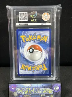 Pokemon Card Noctowl SVP 141 ACE 10 Stellar Crown Pokemon Center SCRAPE ON SLAB - Image 2