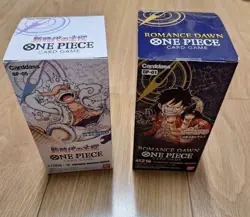 【New】One Piece Card Game 2 Box Set OP-01 & OP-05 Booster Boxes Japanese /Sealed - Image 1