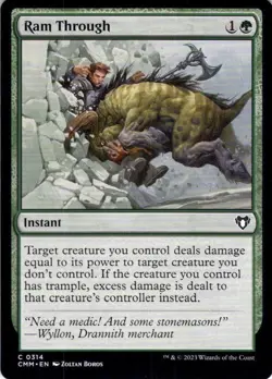 MTG 4x Ram Through (314) | NM | Commander Masters (CMM) - Image 2