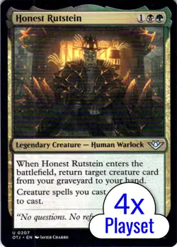 MTG 4x Honest Rutstein (207) | NM | Outlaws of Thunder Junction (OTJ) - Image 1