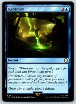 Radstorm - Universes Beyond Fallout - Magic - MTG - Near Mint - Image 1