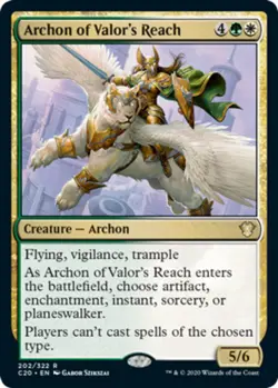 Archon of Valor's Reach x4 - Commander 2020 - NM-Mint, English - Commander 2020 - Image 1