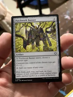 MTG Patchwork Banner 247 Bloomburrow - Image 1