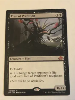 Tree Of Perdition X1 Eldritch Moon NM Condition See Pics Front Back Mtg - Image 1