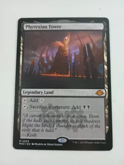 MTG Phyrexian Tower x1 1x Modern Horizons 3 Magic NM - Image 1