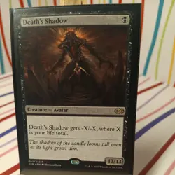 Death’s Shadow X1 Double Masters NM Condition See Pics Front Back - Image 1