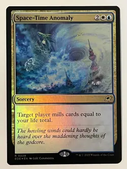 Space-Time Anomaly Edge of Eternities Foil MTG NM - Image 1