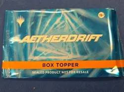 MTG Aetherdrift Collector Booster Box Topper Factory Sealed Pack - Image 1