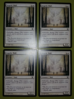 Angelic Wall x4 10th Tenth Edition 4x Magic the Gathering MTG - Image 1