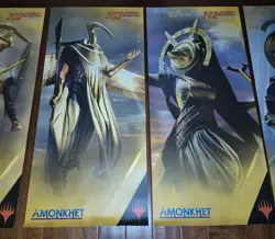 Magic the Gathering Amonkhet Complete Set Of 5 Banners 36"x16" Promo Posters - Image 1