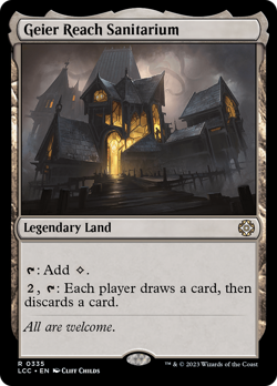 Geier Reach Sanitarium #335 | NM | LCC Magic MTG - Image 1