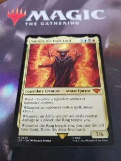 Mtg. Sauron, the Dark Lord. Lord of the Rings. Pack Fresh - Image 1