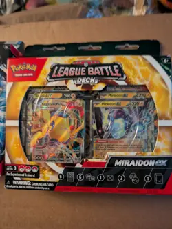 Pokemon Miraidon ex V League Battle Decks Iron Leaves Greninja 3 Set - Image 3