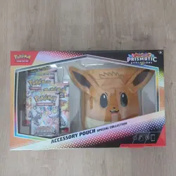Pokemon TCG Prismatic Evolutions Accessory Pouch Special Collection New Sealed - Image 1